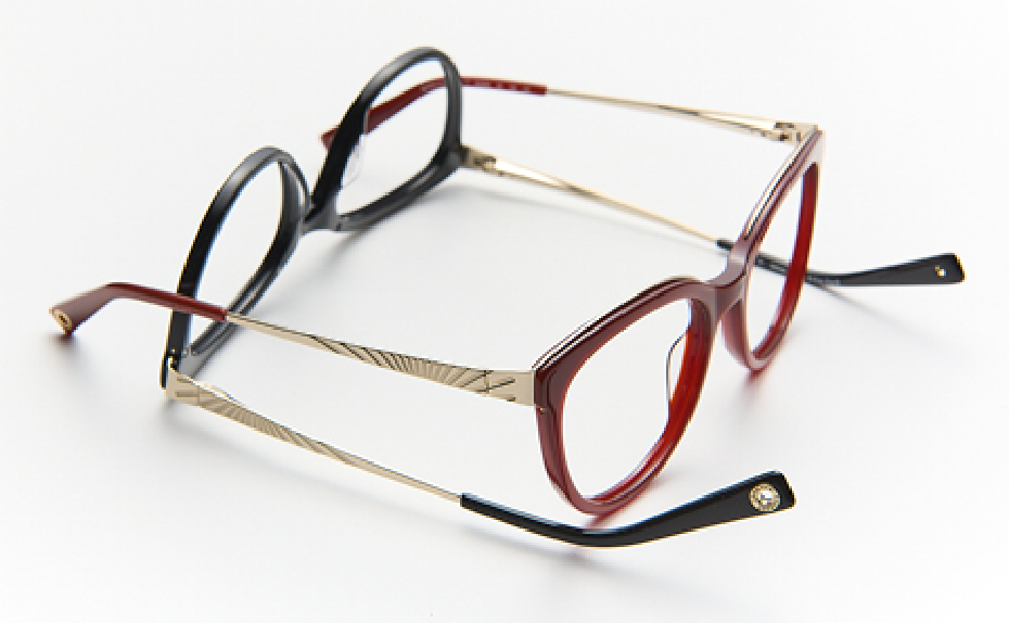 Brendel: Zwei Brillenfassungen